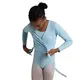 Capezio cross over top, top na zahriatie pre dievčatá 