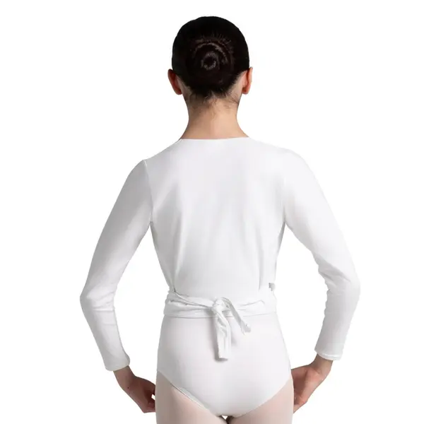 Capezio cross over top, top na zahriatie pre dievčatá 