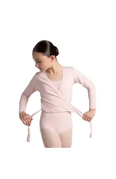 Capezio cross over top, top na zahriatie pre dievčatá 