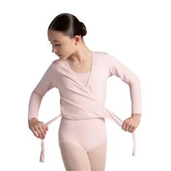 Capezio cross over top, top na zahriatie pre dievčatá 