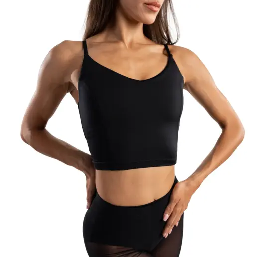 Capezio Dance Cami top, dámsky tréningový latino top na ramienka