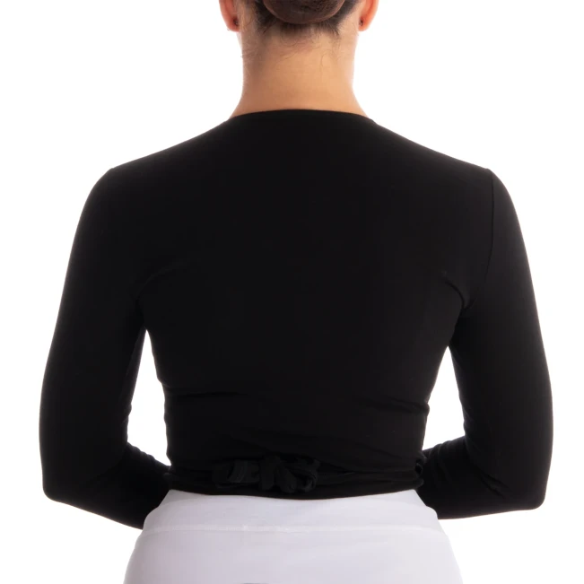 Capezio Cross over top, dámsky top na zahriatie Capezio Cross over top, dámsky top na zahriatie