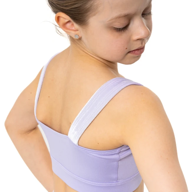 Capezio Catherine Top, crop top pre dievčatá Capezio Catherine Top, crop top pre dievčatá