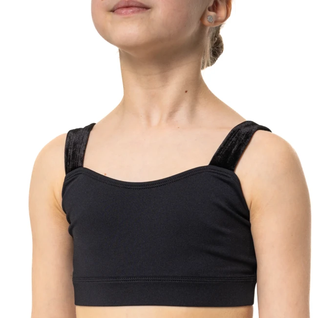 Capezio Catherine Top, crop top pre dievčatá Capezio Catherine Top, crop top pre dievčatá