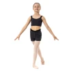 Capezio Charlotte short, dievčenské šortky - Čierna