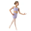 Capezio Charlotte short, dievčenské šortky - Fialová - lavender