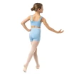 Capezio Charlotte short, dievčenské šortky - Modrá svetlo Capezio Capezio Charlotte short, dievčenské šortky - Modrá svetlo Capezio