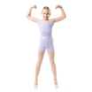 Capezio Cloud Nine Sunburst, dievčenské šortky - Fialová lavender Capezio Capezio Cloud Nine Sunburst, dievčenské šortky - Fialová lavender Capezio