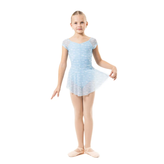 Capezio Cloud Nine Sky, dievčenská sukňa Capezio Cloud Nine Sky, dievčenská sukňa - Modrá svetlo Capezio