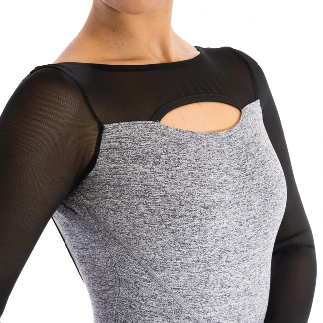 Capezio Dance Active Front Keyhole long sleeve leo, dámsky dres Capezio Dance Active Front Keyhole long sleeve leo, dámsky dres