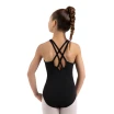 Capezio Double strap camisole leotard, detský baletný dres - Čierna Capezio Double strap camisole leotard, detský baletný dres - Čierna