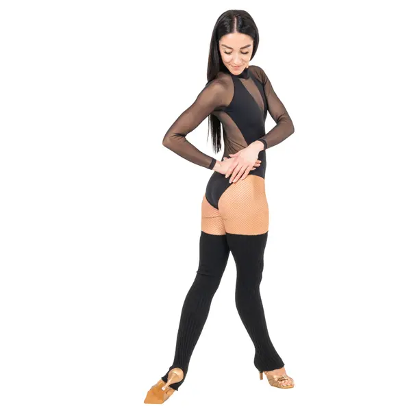 Capezio Soft Elegance long sleeve, dámsky dres na spoločenské tance 