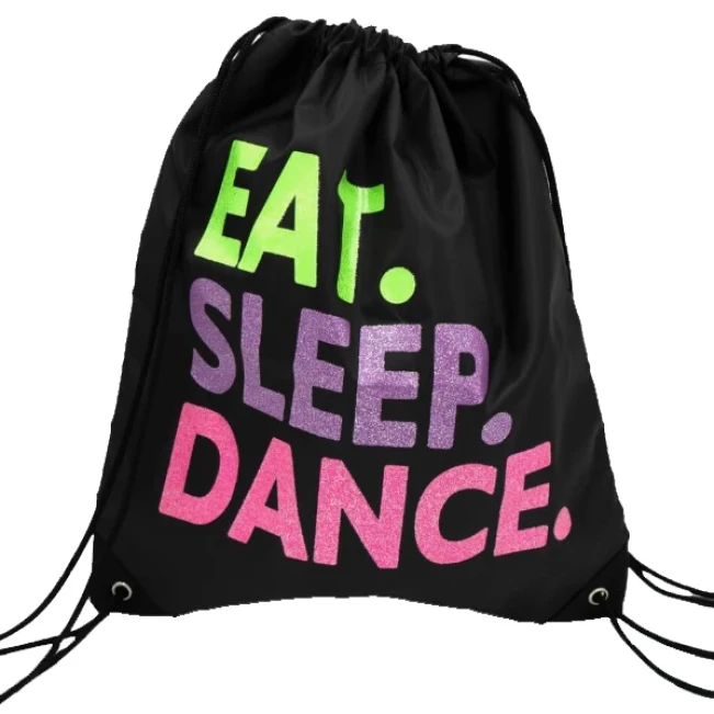 Capezio Eat Sleep Dance, vak na šnúrku Capezio Eat Sleep Dance, vak na šnúrku