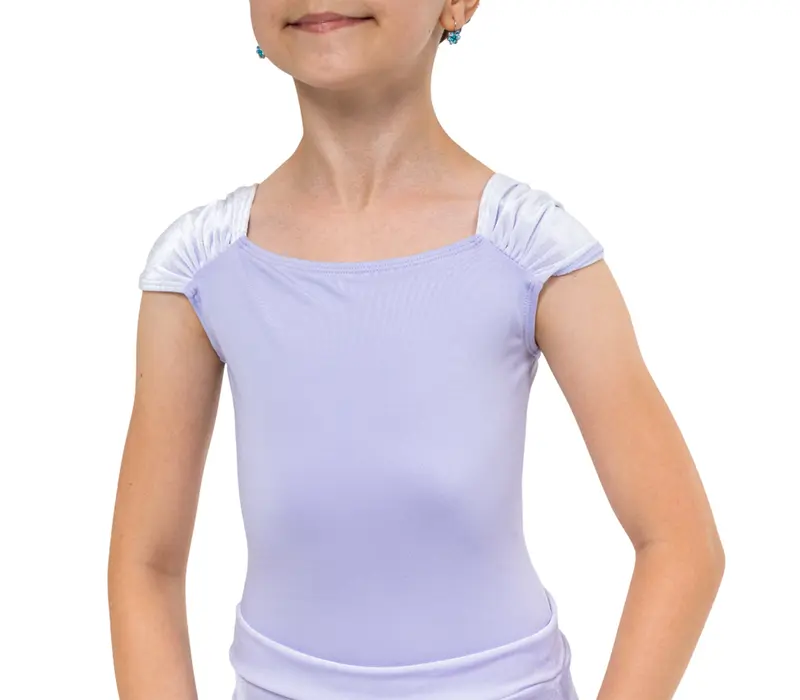 Capezio Elizabeth leotard, dres pre dievčatá  - Fialová - lavender