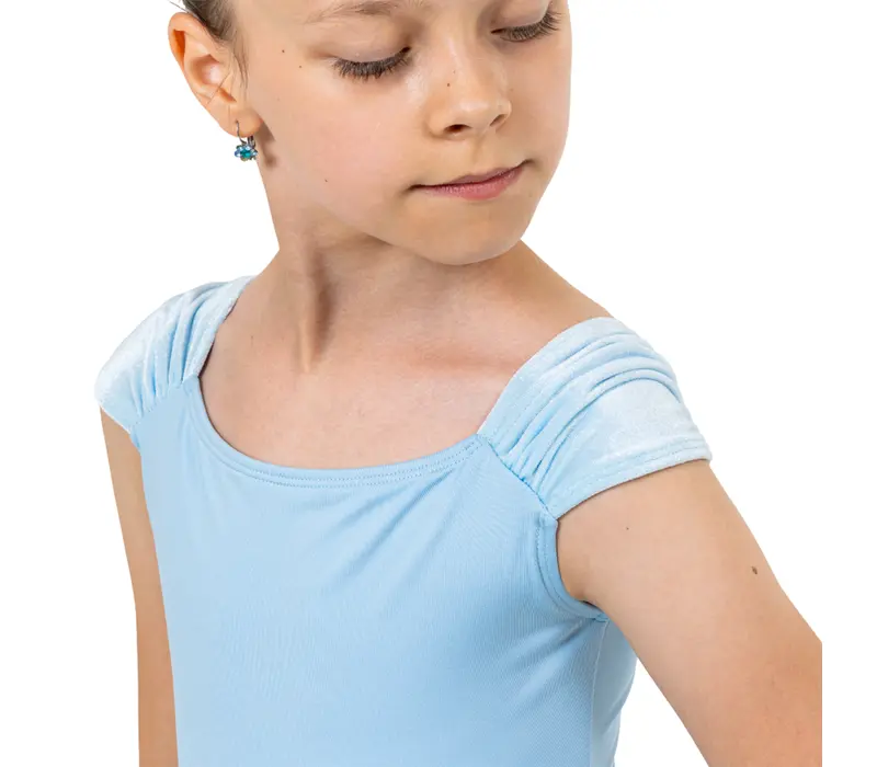 Capezio Elizabeth leotard, dres pre dievčatá  - Modrá svetlo Capezio