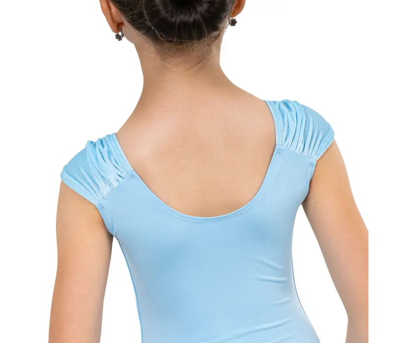 Capezio Elizabeth leotard, dres pre dievčatá  - Modrá svetlo Capezio