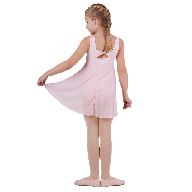 Capezio Empire dress, dievčenské baletné šaty Capezio Empire dress, dievčenské baletné šaty - Ružová Capezio