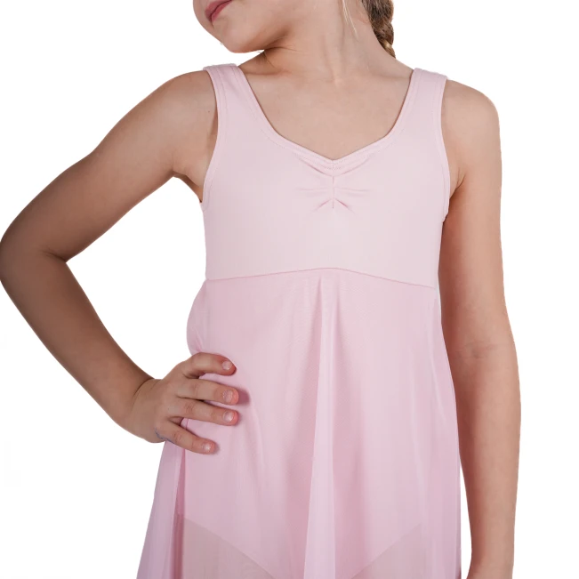 Capezio Empire dress, dievčenské baletné šaty Capezio Empire dress, dievčenské baletné šaty - Ružová Capezio