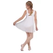 Capezio Empire dress, dievčenské baletné šaty - Biela Capezio Empire dress, dievčenské baletné šaty - Biela