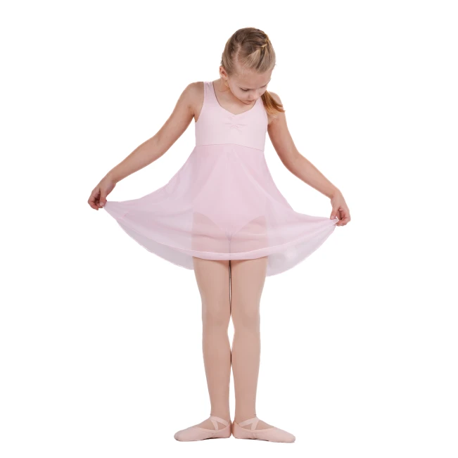 Capezio Empire dress, dievčenské baletné šaty Capezio Empire dress, dievčenské baletné šaty - Ružová Capezio