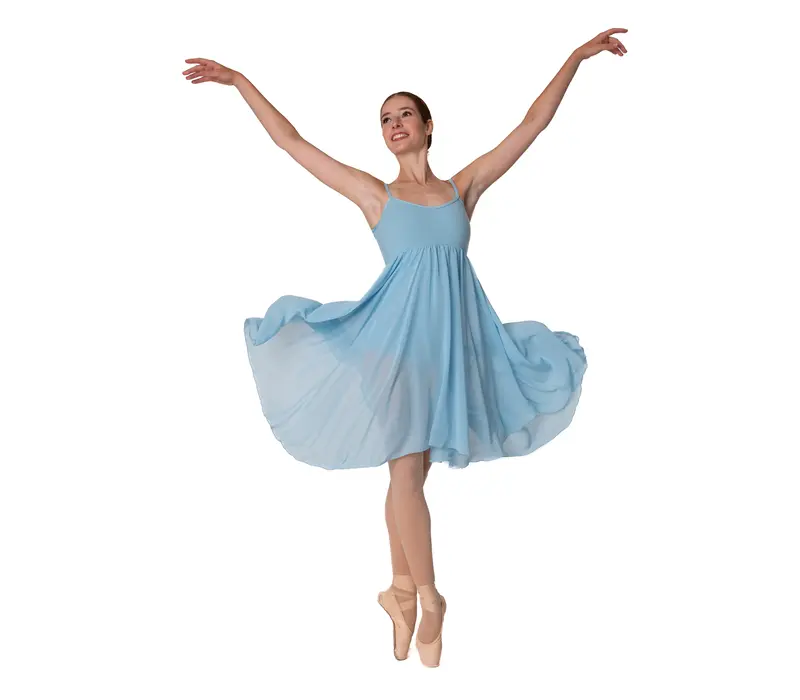 Capezio Empire baletné šaty pre ženy - Modrá svetlo Capezio