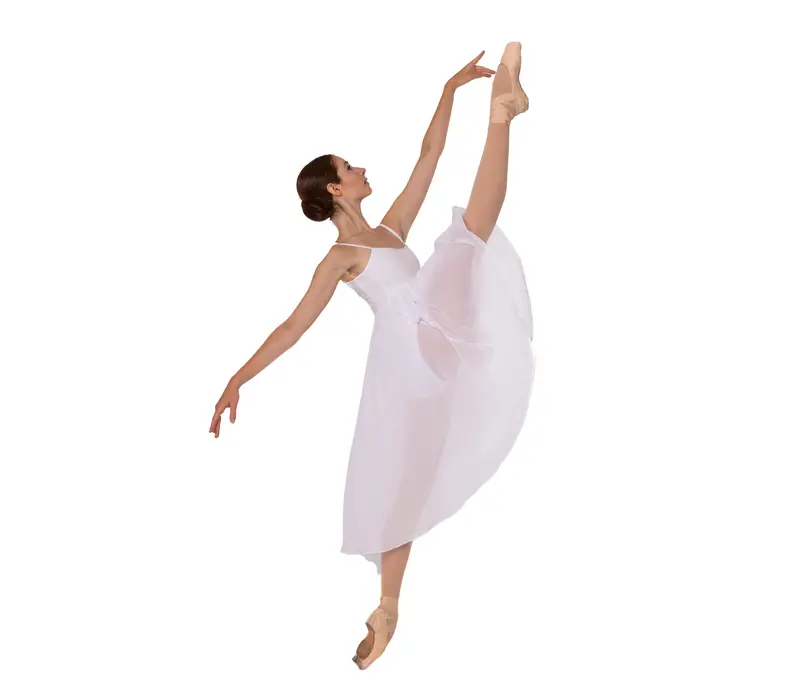 Capezio Empire baletné šaty pre ženy - Biela