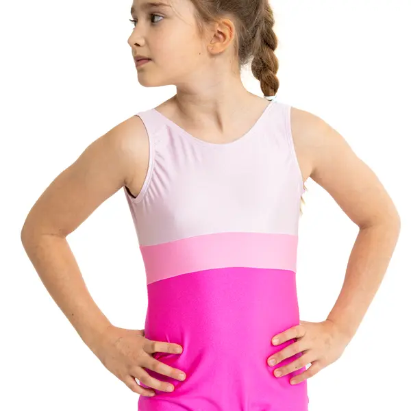 Capezio Galaxy Biketard, dievčenský krátky celotrikot 