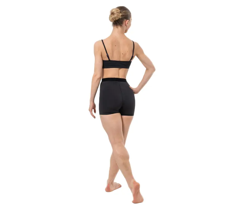 Capezio Glamour Short, dámske šortky - Čierna