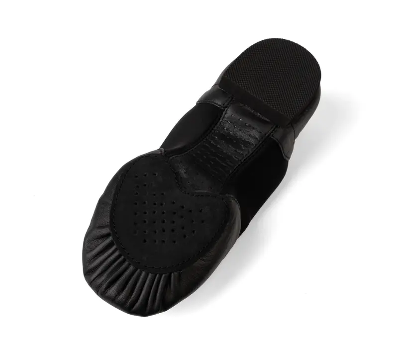 Capezio Glove jazz shoe, dámske jazzovky s ergonomickým tvarom - Čierna