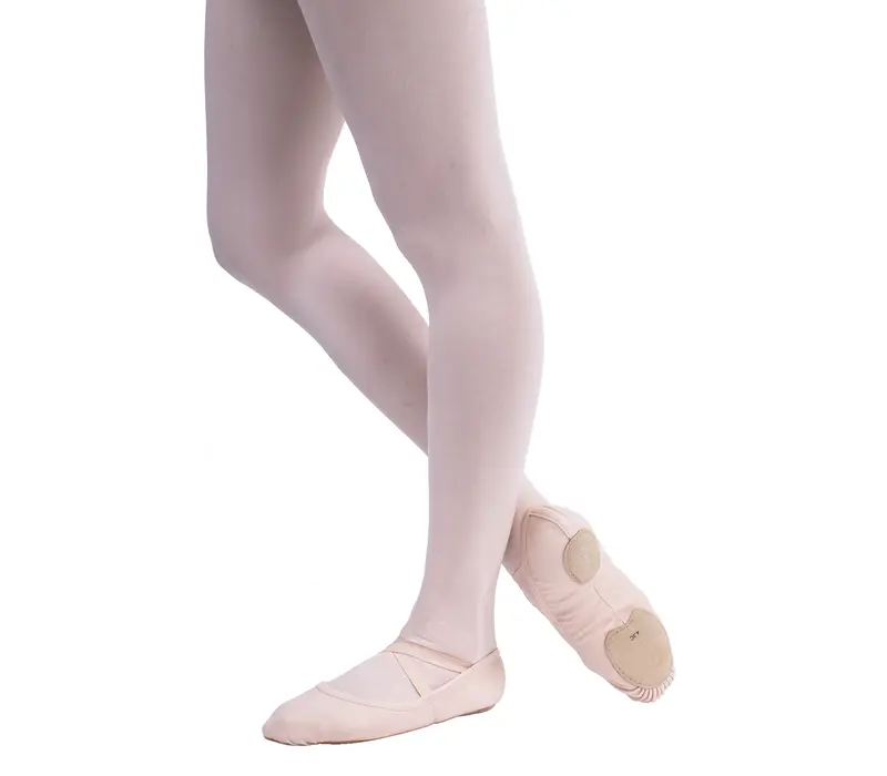 Capezio HANAMI, detské baletné cvičky - Ružová svetlo Capezio