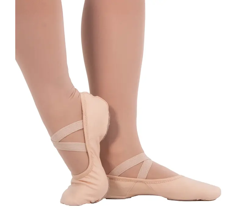 Capezio HANAMI, baletné cvičky - Ružová svetlo Capezio