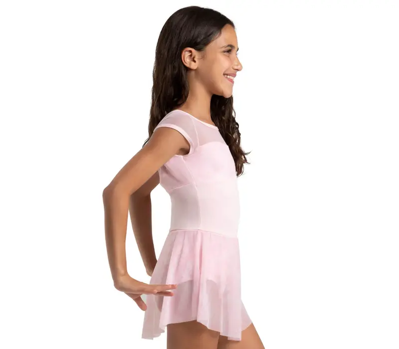 Capezio Opal, dievčenský dres so sukničkou - Ružová Capezio