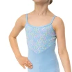 Capezio Lake leotard, kvietkovaný dievčenský dres na tenké ramienka - Modrá svetlo Capezio Capezio Lake leotard, kvietkovaný dievčenský dres na tenké ramienka - Modrá svetlo Capezio