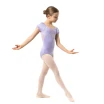 Capezio Lotus leotard, kvietkovaný dievčenský dres s krátkym rukávom