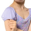 Capezio Lotus leotard, kvietkovaný dievčenský dres s krátkym rukávom