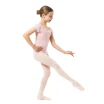 Capezio Lotus leotard, kvietkovaný dievčenský dres s krátkym rukávom