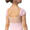 Capezio Lotus leotard, kvietkovaný dievčenský dres s krátkym rukávom