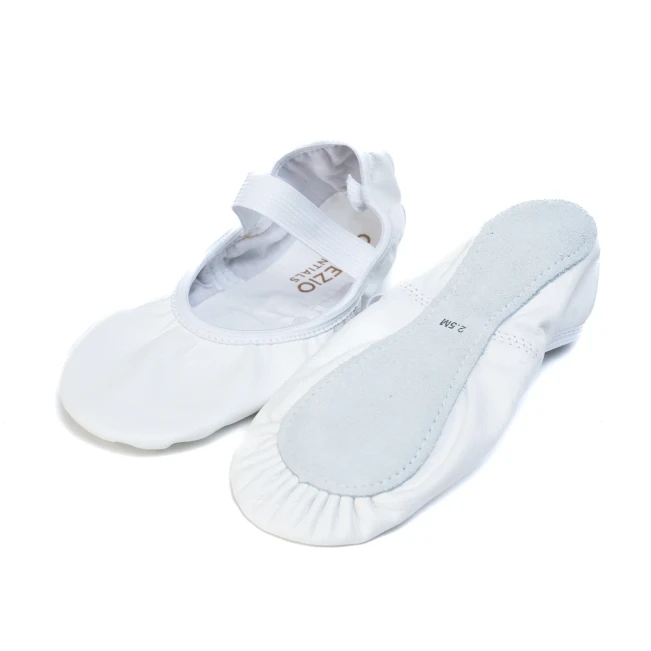 Capezio Luna, kožené cvičky pre začiatočníkov