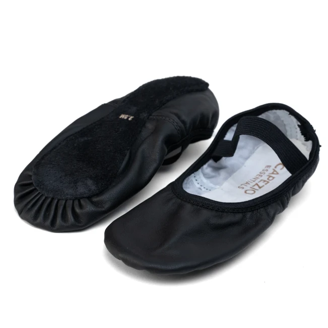 Capezio Luna, kožené cvičky pre začiatočníkov