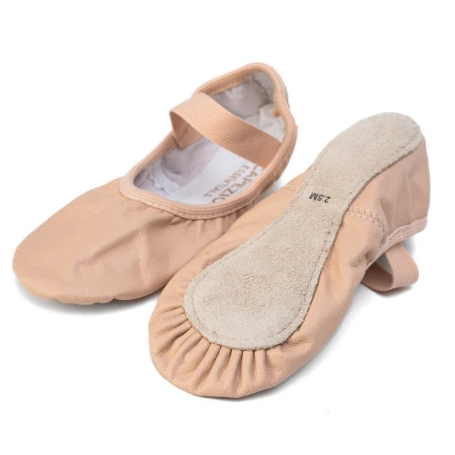 Capezio Luna, kožené cvičky pre začiatočníkov