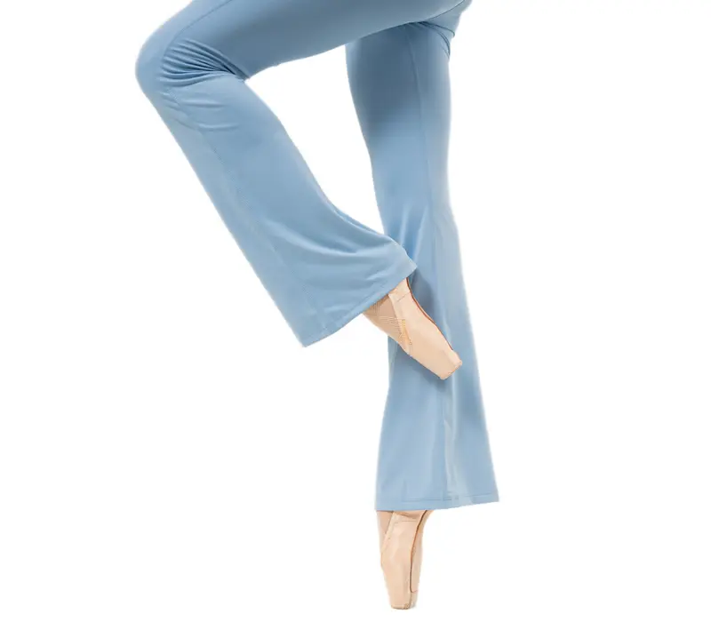 Capezio Memory Flare Legging, dámske nohavice - Svetlo modrá - Horizon Capezio