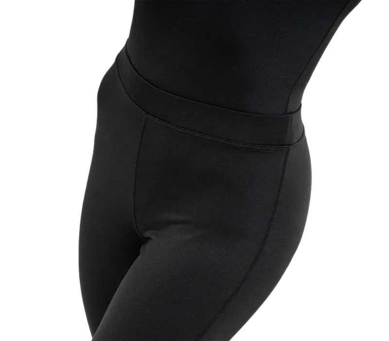 Capezio Memory Flare Legging, dámske nohavice - Čierna