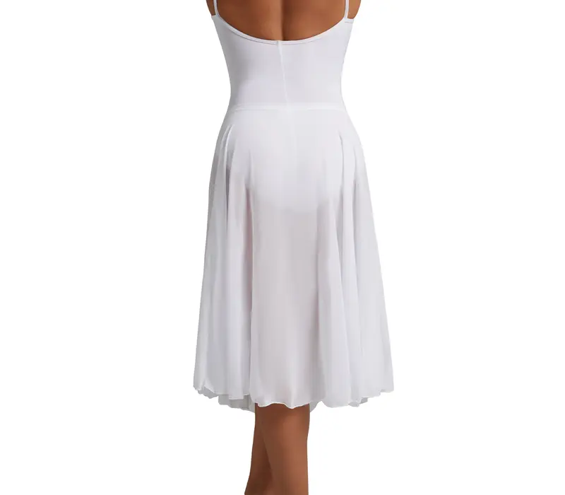 Capezio Mid Calf Full Circle skirt, dámska kruhová sukňa - Biela Capezio Mid Calf Full Circle skirt, dámska kruhová sukňa - Biela