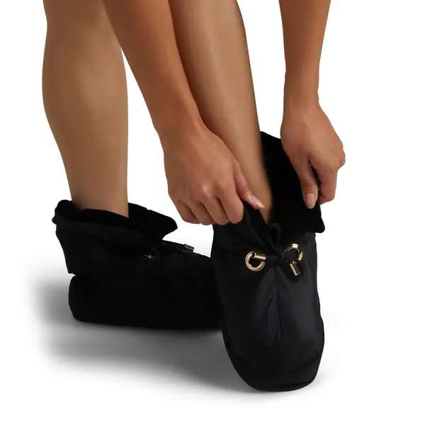 Capezio Mini Warmup booties, dievčenská zahrievacia obuv