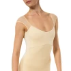 Capezio Moonsruck Cap Sleeve Leotard, dámsky dres s krátkym sieťovaným rukávom