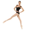 Capezio Moonsruck Cap Sleeve Leotard, dámsky dres s krátkym sieťovaným rukávom