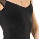 Capezio Moonsruck Cap Sleeve Leotard, dámsky dres s krátkym sieťovaným rukávom