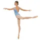 Capezio Moonsruck Cap Sleeve Leotard, dámsky dres s krátkym sieťovaným rukávom