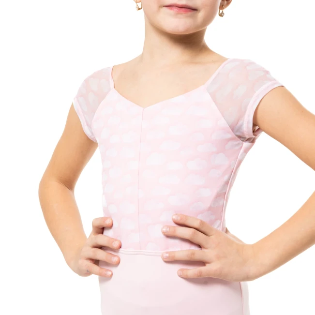 Capezio Nine Rainbow leotard, dievčenský dres Capezio Nine Rainbow leotard, dievčenský dres - Ružová Capezio