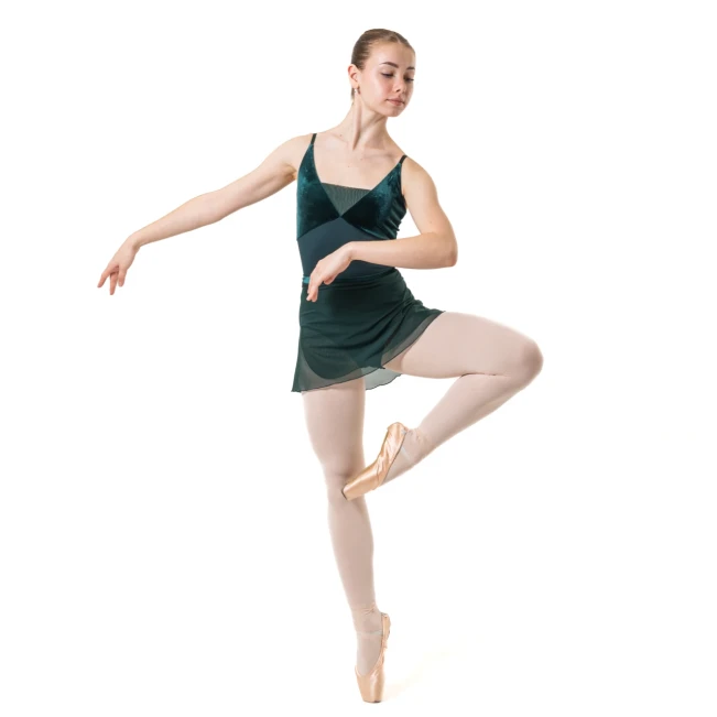 Capezio Orchard Skirt, krátka baletná sukňa - Zelená - dark green Capezio Orchard Skirt, krátka baletná sukňa - Zelená - dark green